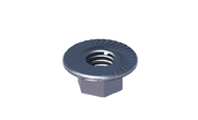 Serrated flange nut